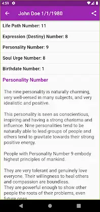 Numerology Calculator Online screenshot 4