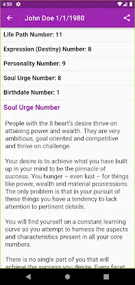 Numerology Calculator Online screenshot 5