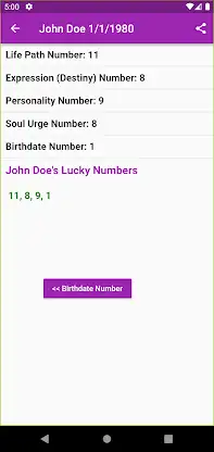 Numerology Calculator Online screenshot 7