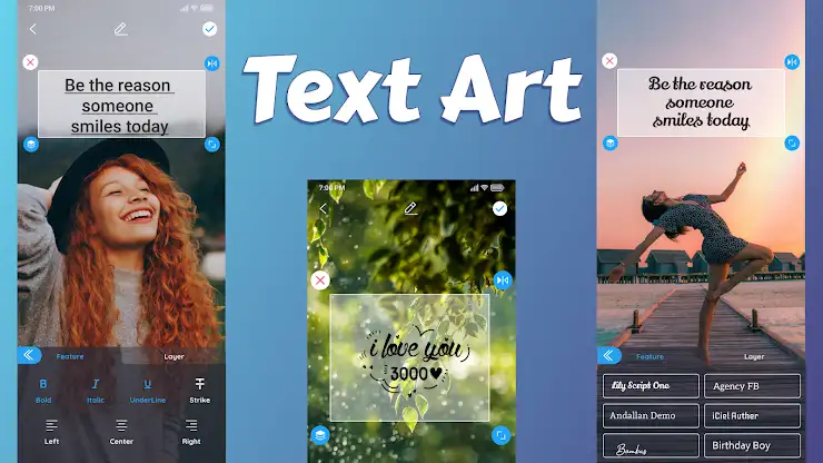 Add Text To Photo - Text Art screenshot 1