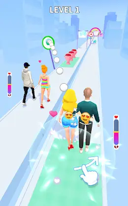 Bestie Breakup - Run for Love screenshot 1