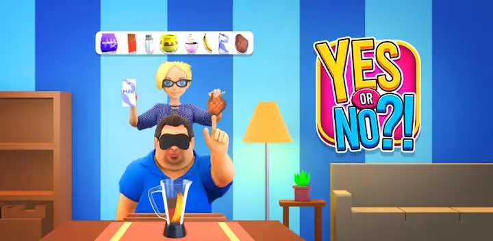 Yes or No?! - Food Pranks — Android game banner