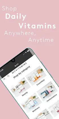 Myvitamins: Health & Wellness screenshot 1