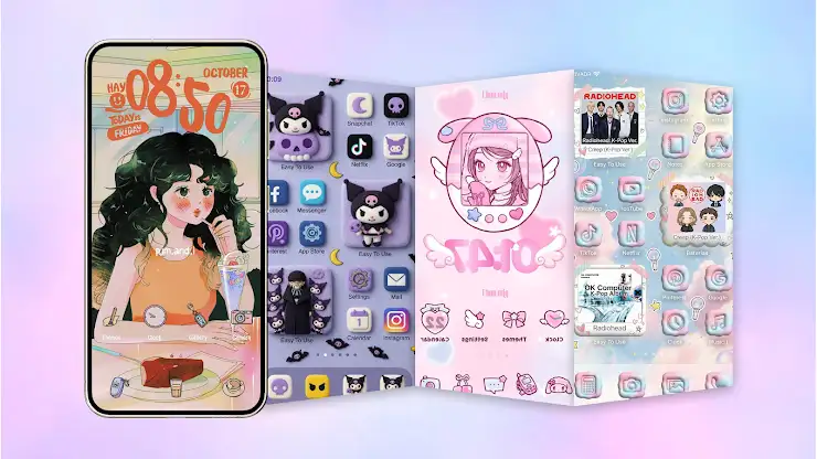 Themes: Widget & Icon Changer screenshot 2