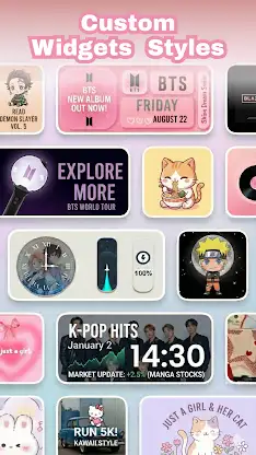Themes: Widget & Icon Changer screenshot 3
