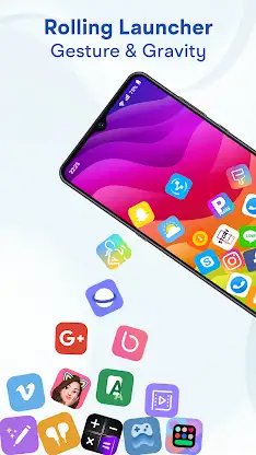 3D Launcher - Gravity Launcher screenshot 6