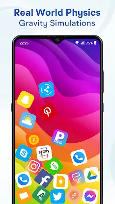 3D Launcher - Gravity Launcher screenshot 2