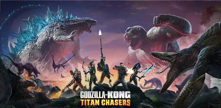 Godzilla x Kong: Titan Chasers — Android game banner