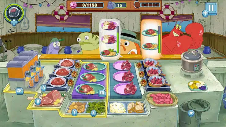 SpongeBob: Krusty Cook-Off screenshot 2