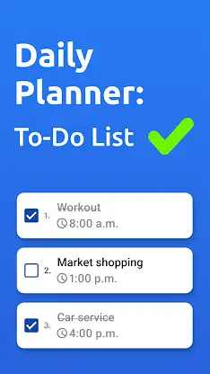 My Daily Planner: To-Do List screenshot 1