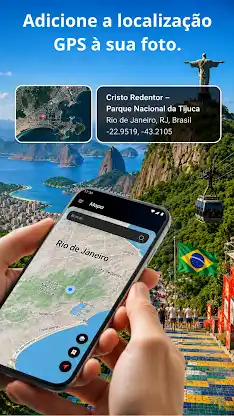 GPS Camera: Map & Timestamp screenshot 1