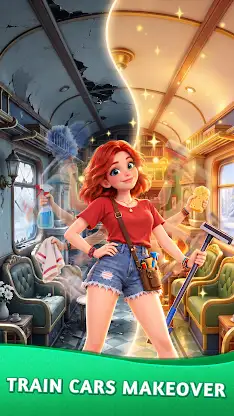 Sunward Express: Merge & Story screenshot 2