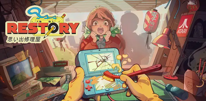 ReStory: Chill Repair Shop — Android game banner