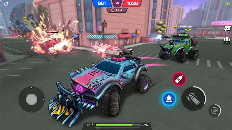 Battle Cars: Nitro PvP Shooter screenshot 4