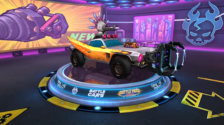Battle Cars: Nitro PvP Shooter screenshot 3