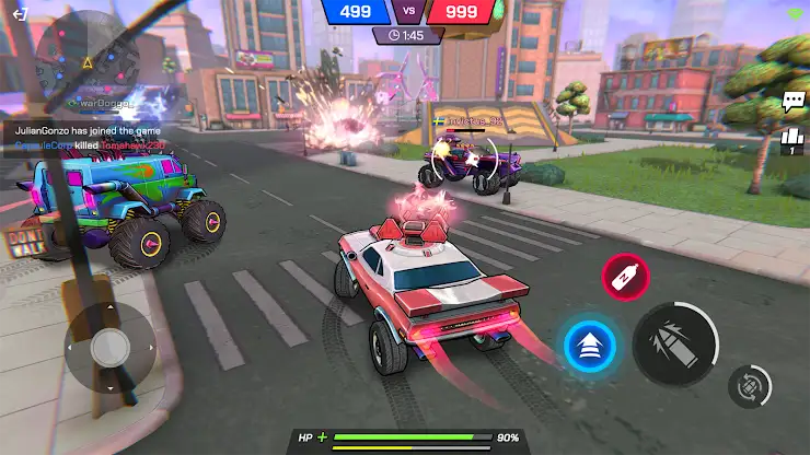 Battle Cars: Nitro PvP Shooter screenshot 2
