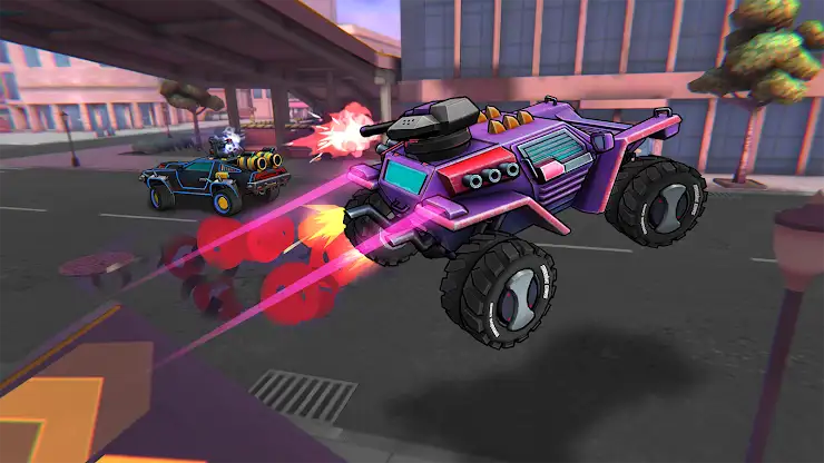 Battle Cars: Nitro PvP Shooter screenshot 5