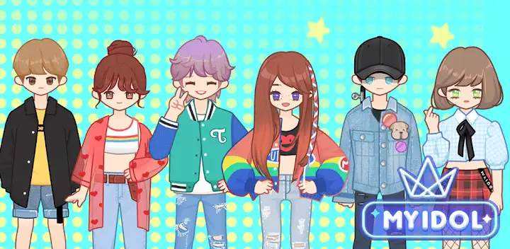 MY IDOL : Dress Up Game — Android game banner