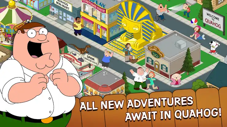 Family Guy The Quest for Stuff screenshot 1