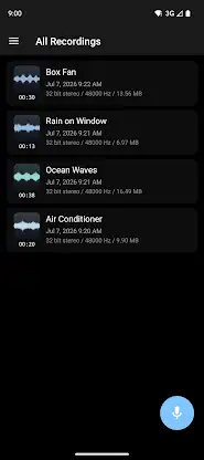 White Noise Recorder screenshot 1