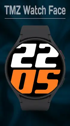Big Numbers Watch Face screenshot 1