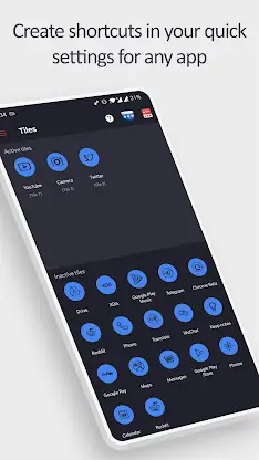 Tile Shortcuts: Quick settings screenshot 3