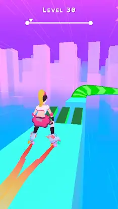 Sky Roller: Rainbow Skating screenshot 5