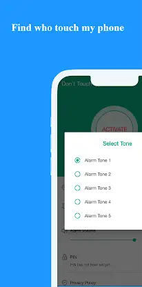 Don't Touch My Phone: Alarm screenshot 4