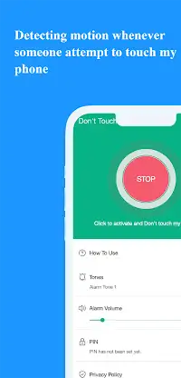 Don't Touch My Phone: Alarm screenshot 3