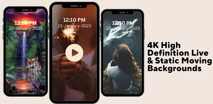 LockScreen Video Wallpapers — Android app banner
