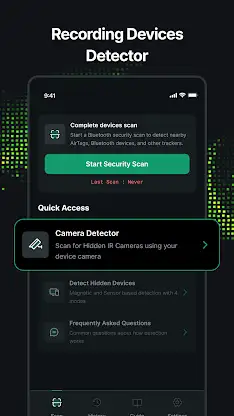 Detector: Tracker, Camera, Mic screenshot 4