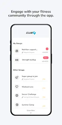 Club4 App screenshot 7