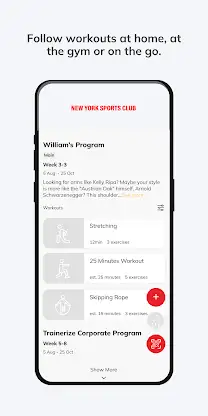 New York Sports Club screenshot 3