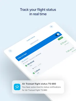 Air Transat | Flights & Travel screenshot 10