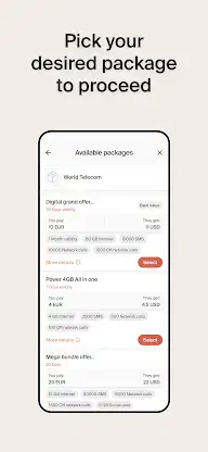Transfer Galaxy Airtime screenshot 3