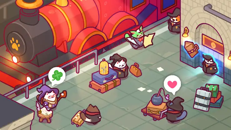 Cat Magic School : Cute Tycoon screenshot 7
