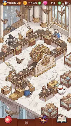 Cat Magic School : Cute Tycoon screenshot 2