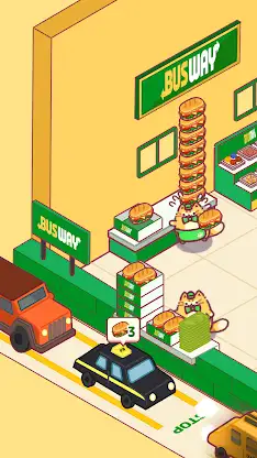 Cat Snack Bar: Cute Food Games screenshot 1