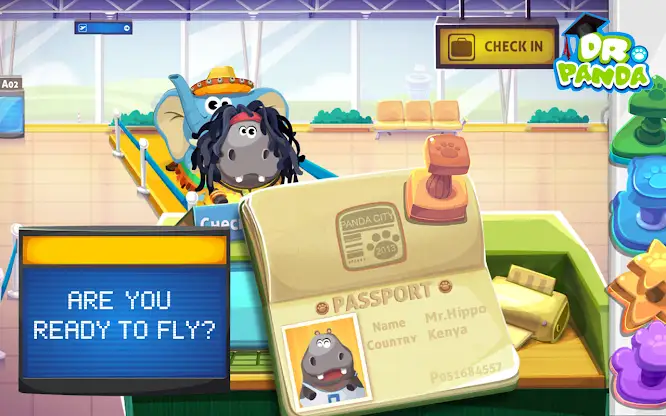 Dr. Panda Airport screenshot 4