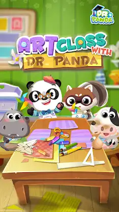 Dr. Panda Art Class screenshot 1