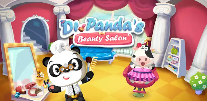 Dr. Panda Beauty Salon — Android app banner