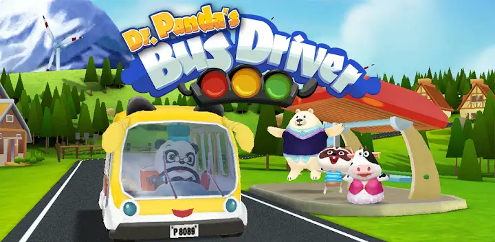 Dr. Panda Bus Driver — Android app banner