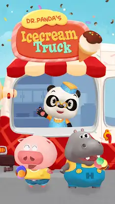Dr. Panda's Ice Cream Truck screenshot 1