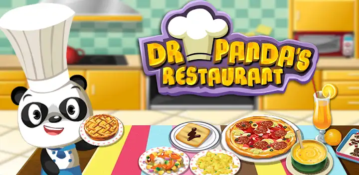 Dr. Panda Restaurant — Android game banner
