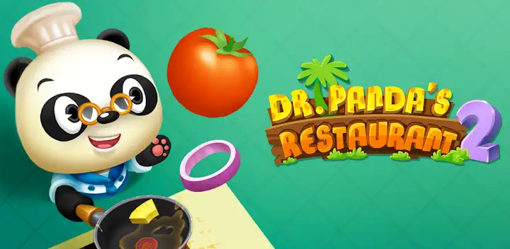 Dr. Panda Restaurant 2 — Android game banner