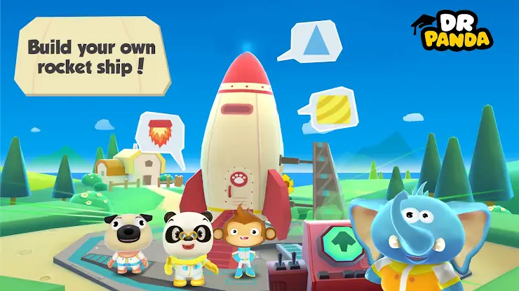 Dr. Panda in Space screenshot 1