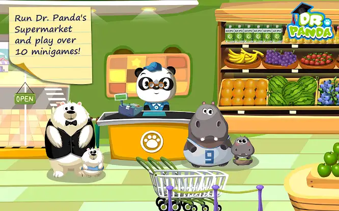 Dr. Panda Supermarket screenshot 2