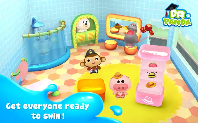 Dr. Panda's Swimming Pool screenshot 3