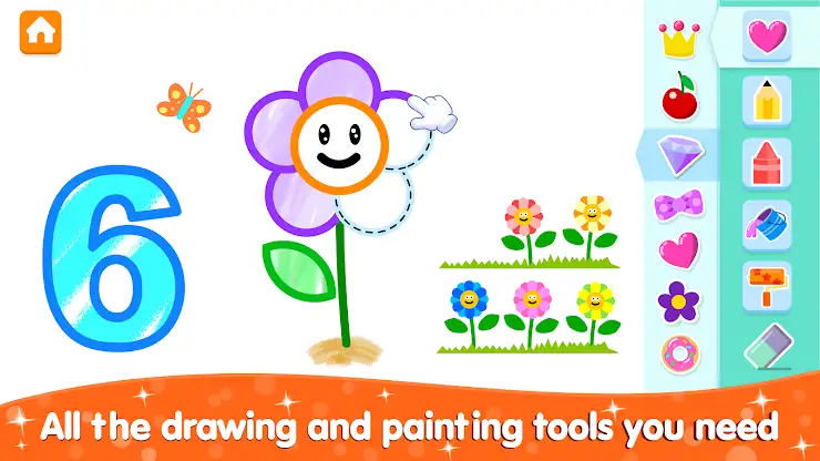 Kids Coloring Drawing Games screenshot 2