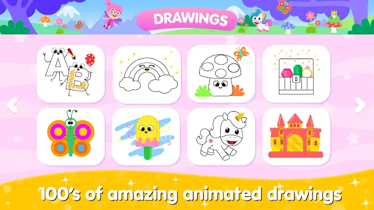 Kids Coloring Drawing Games screenshot 3